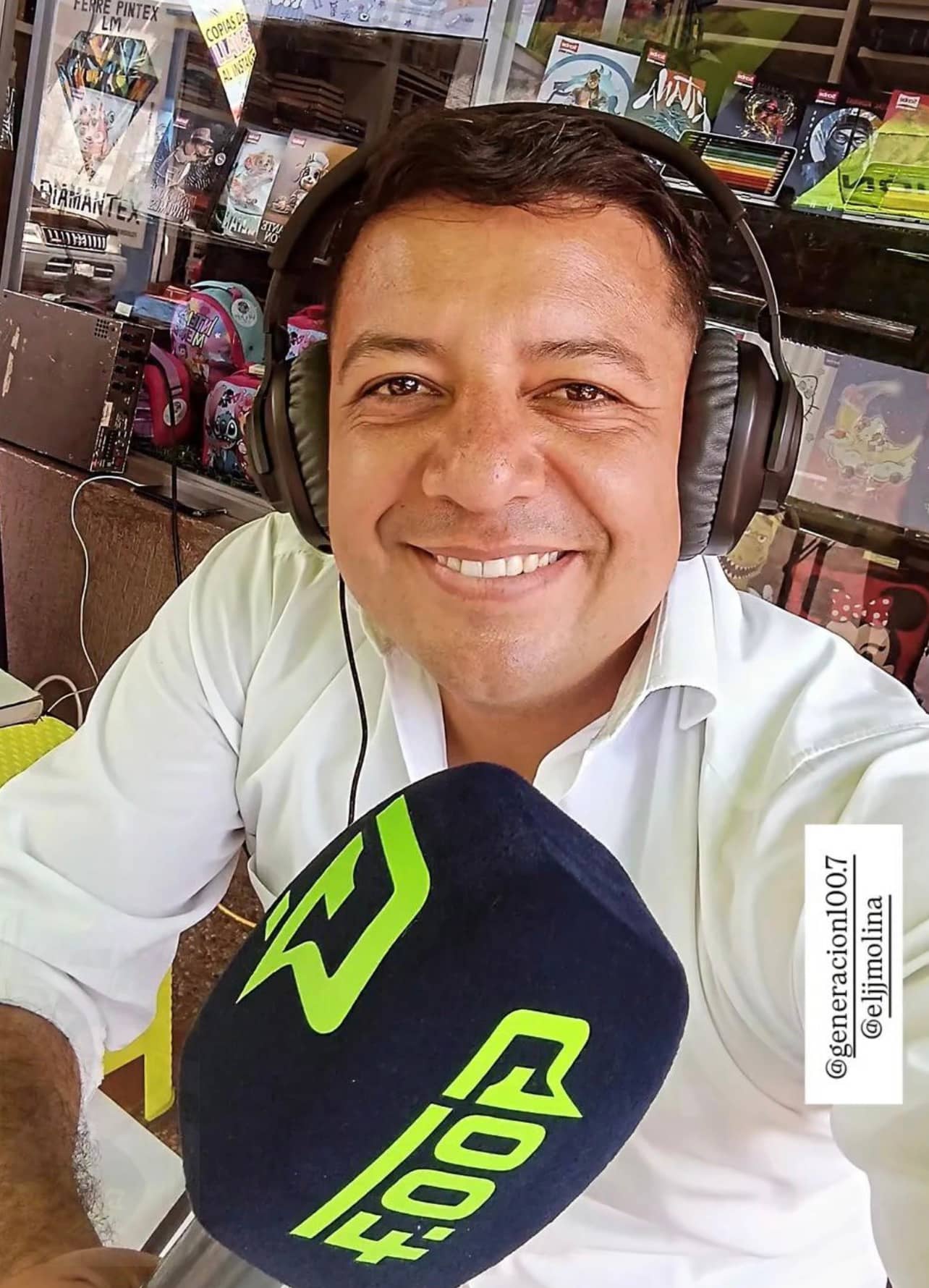 Retrato de Jeison Molina el JJ